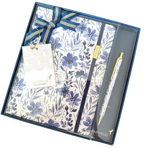 Papyrus Floral Journal And Pen Set New In Package